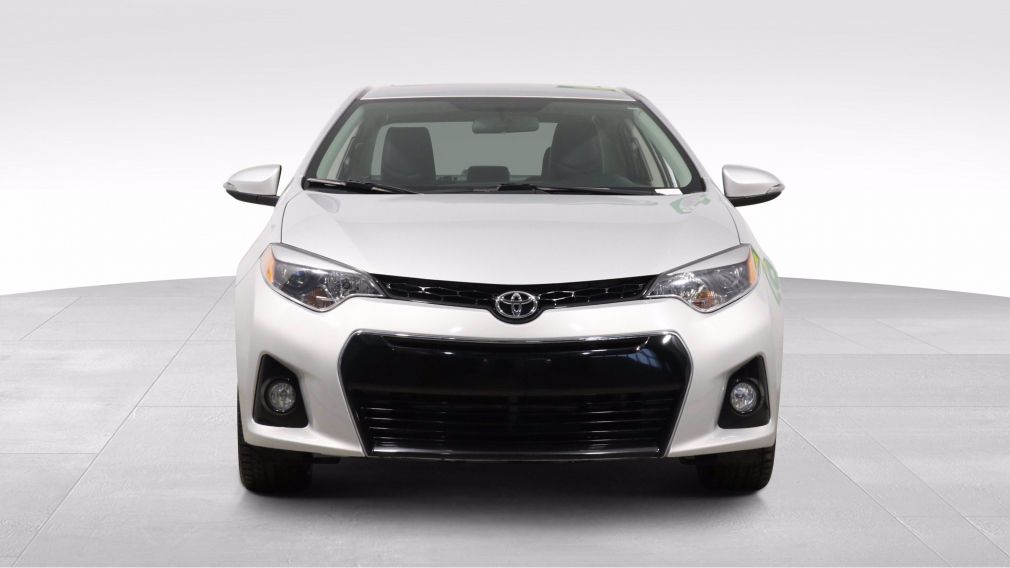 2015 Toyota Corolla S AUTO A/C CUIR TOIT MAGS CAM RECUL BLUETOOTH #2