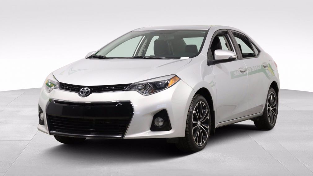 2015 Toyota Corolla S AUTO A/C CUIR TOIT MAGS CAM RECUL BLUETOOTH #3