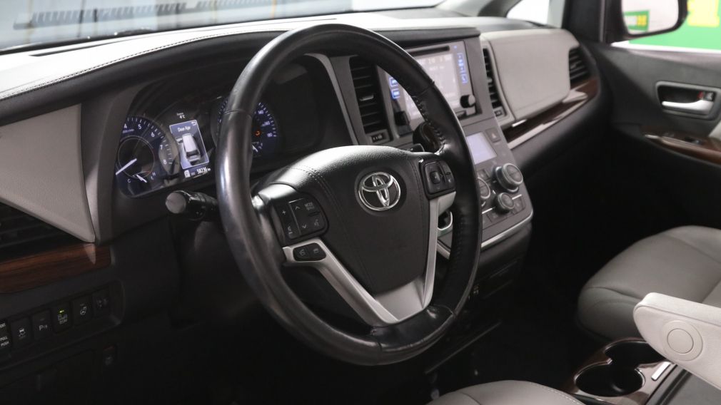 2017 Toyota Sienna XLE AWD 7 PASS DVD CUIR TOIT NAV MAGS CAM RECUL #9