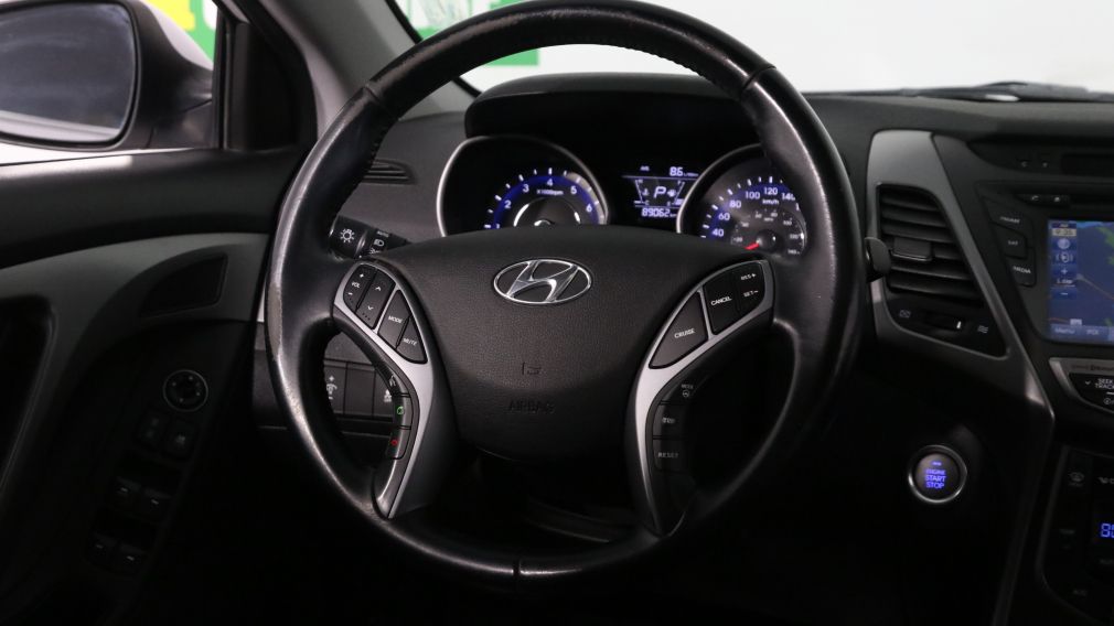 2016 Hyundai Elantra LIMITED AUTO A/C CUIR TOIT NAV MAGS CAM RECUL #18