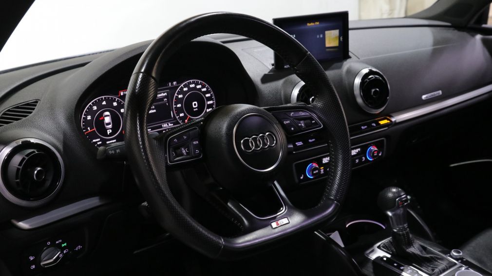 2017 Audi A3 2.0T TECHNIK QUATTRO A/C CUIR MAGS CAM RECUL #8