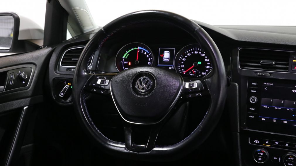 2018 Volkswagen e Golf SEL Premium AUTO AC GR ELECT CAMERA RECUL MAGS BLU #14