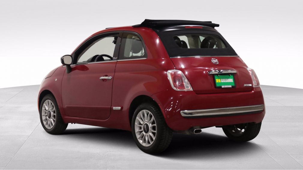 2014 Fiat 500c LOUNGE CONVERIBLE AUTO A/C CUIR MAGS BLUETOOTH #5