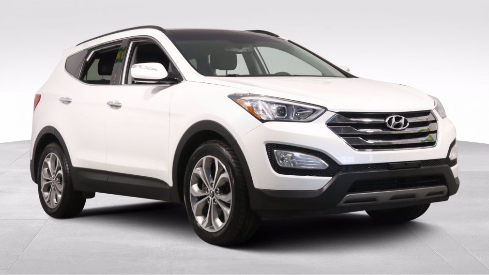 2014 Hyundai Santa Fe SE AWD CUIR TOIT PANO MAGS CAM RECUL BLUETOOTH #0