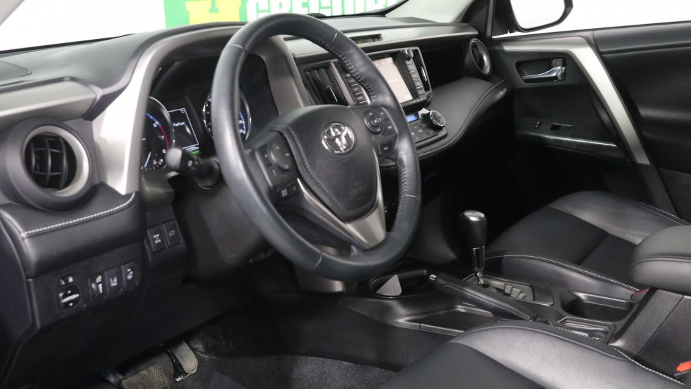 2017 Toyota Rav 4 PLATINUM AWD CUIR TOIT NAV MAGS CAM RECUL #8