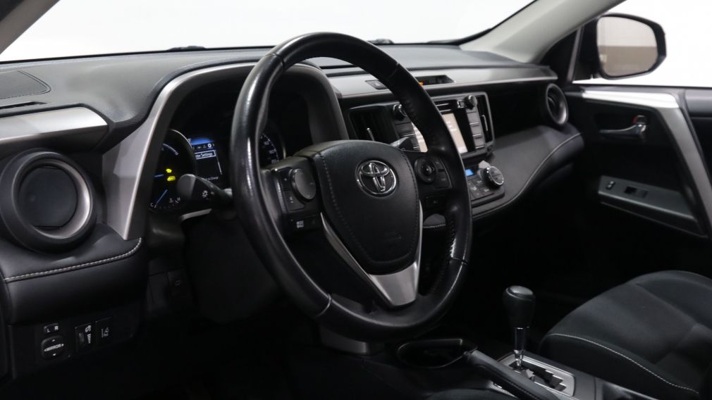 2017 Toyota RAV4 Hybrid XLE+ AUTO A/C GR ELECT MAGS AWD TOIT CAMERA BLUETO #9