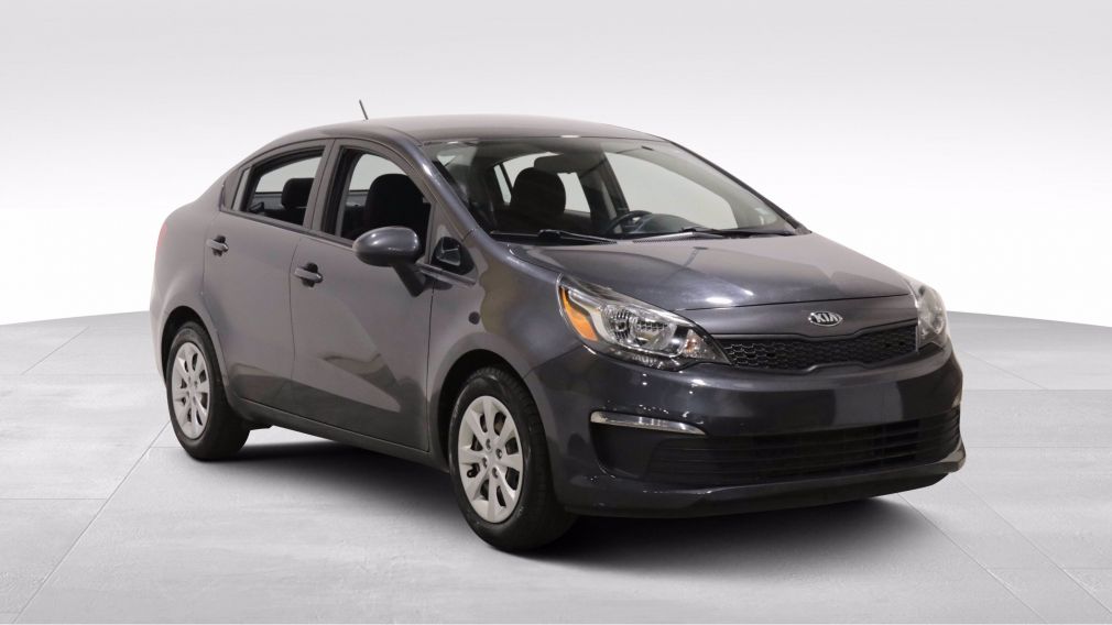 2016 Kia Rio LX  GR ELECT  BAS KILOS #0