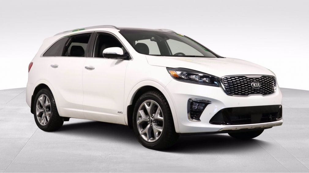 2020 Kia Sorento SX 7 PASSAGER AWD A/C CUIR TOIT MAGS CAM RECUL BLU #0