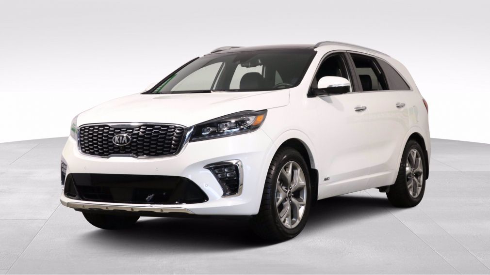 2020 Kia Sorento SX 7 PASSAGER AWD A/C CUIR TOIT MAGS CAM RECUL BLU #3