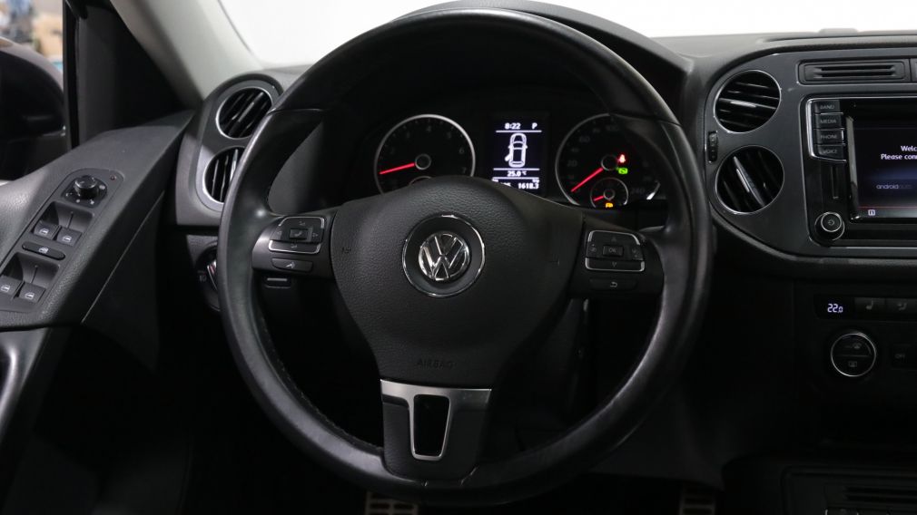 2017 Volkswagen Tiguan WOLFSBURG AWD AUTO A/C CUIR TOIT PANO MAGS CAM REC #17