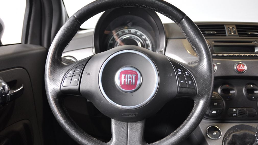 2012 Fiat 500 Sport A/C GR ELECT TOIT MAGS #12