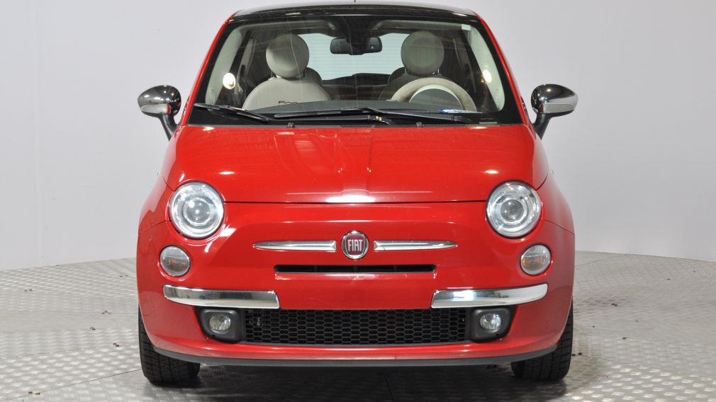 2012 Fiat 500 Lounge AC CRUISE BLUETOOTH SIEGES CHAUFFANTS #1