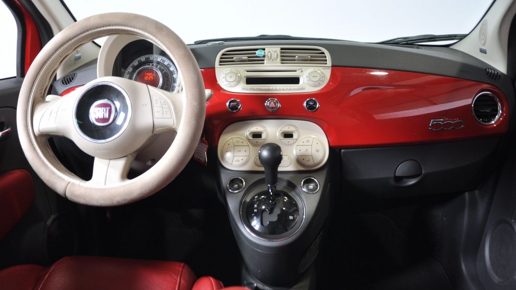 2012 Fiat 500 Lounge AC CRUISE BLUETOOTH SIEGES CHAUFFANTS #4