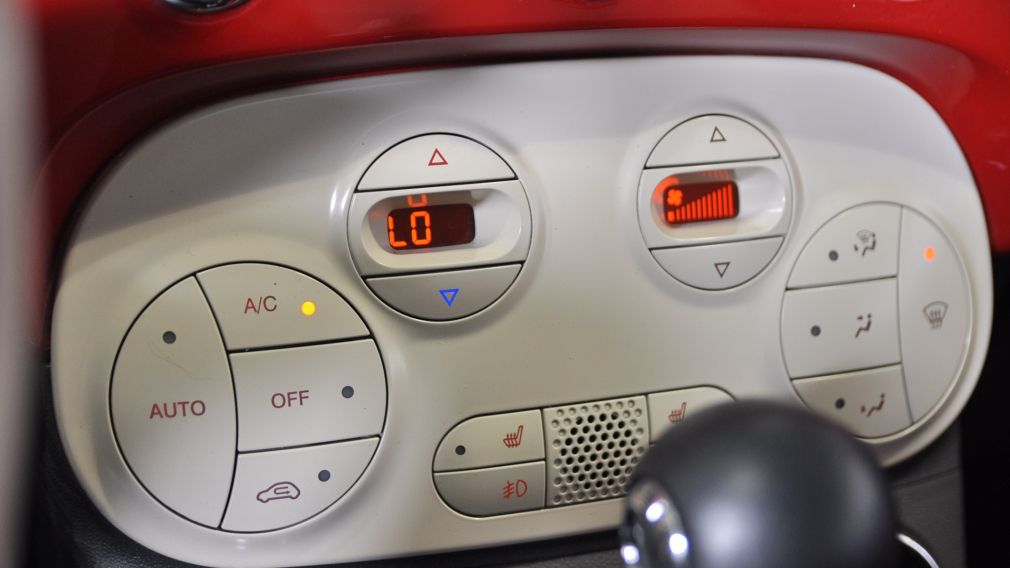 2012 Fiat 500 Lounge AC CRUISE BLUETOOTH SIEGES CHAUFFANTS #7