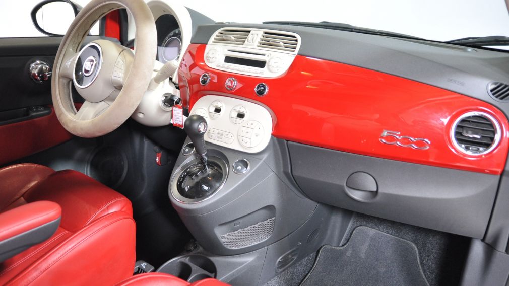 2012 Fiat 500 Lounge AC CRUISE BLUETOOTH SIEGES CHAUFFANTS #23