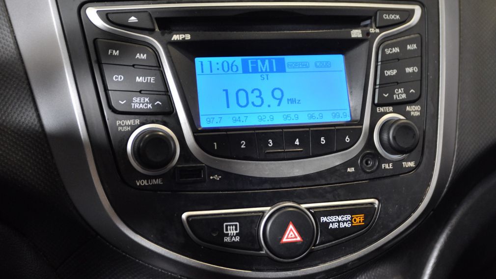 2015 Hyundai Accent L USB/MP3/AUX BAS KM'S Garantie Complete #15