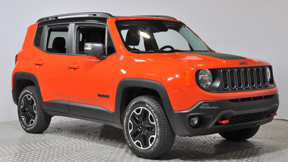 2016 Jeep Renegade Trailhawk 4WD AUTO CUIR TOIT MAGS NAVIGATION CAM.R #0