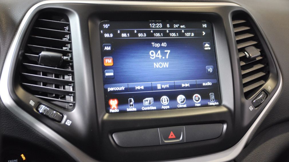 2017 Jeep Cherokee Trailhawk GPS Cooled-Seats Demarreur Bluetooth USB #15