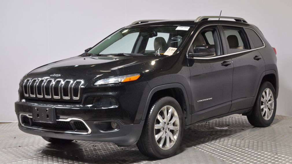 2015 Jeep Cherokee LTD 4X4 GPS Panoramique Cuir Bluetooth Demarreur #2