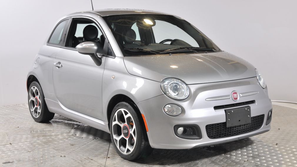 2016 Fiat 500 Sport Auto Cuir Bluetooth USB Cruise A/C CommeNeuf #0