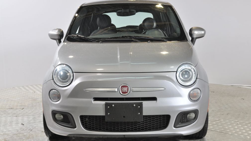 2016 Fiat 500 Sport Auto Cuir Bluetooth USB Cruise A/C CommeNeuf #2