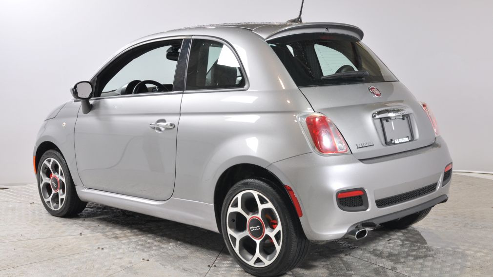 2016 Fiat 500 Sport Auto Cuir Bluetooth USB Cruise A/C CommeNeuf #4