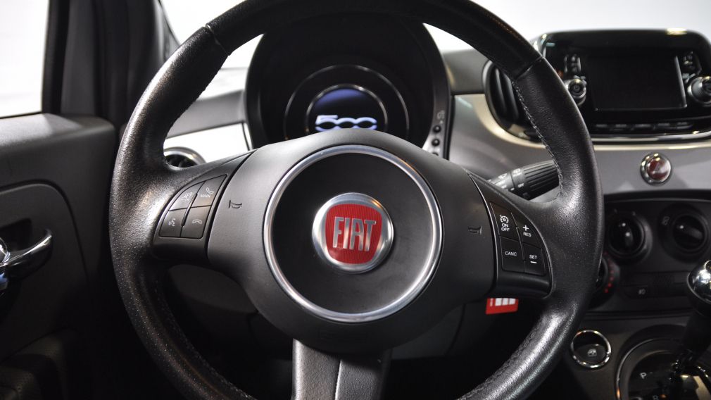 2016 Fiat 500 Sport Auto Cuir Bluetooth USB Cruise A/C CommeNeuf #15