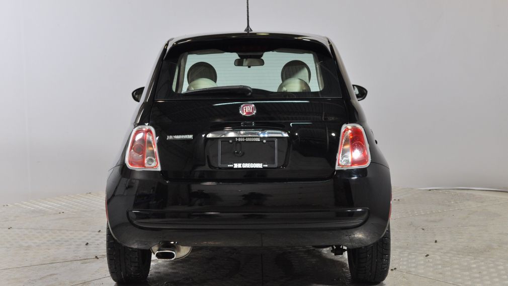 2015 Fiat 500 POP GR ELECTRIQUE BAS KILOMÈTRAGE #5