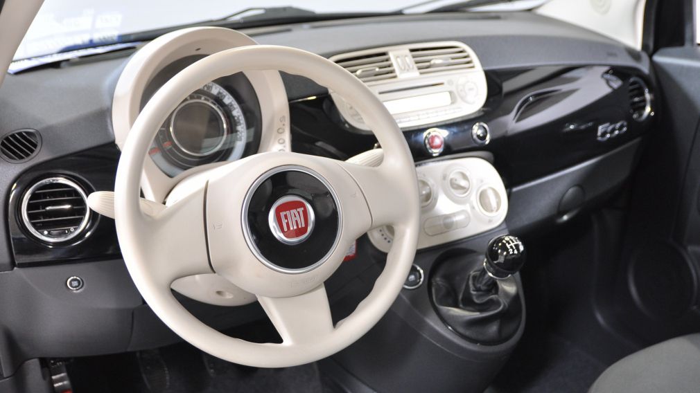 2015 Fiat 500 POP GR ELECTRIQUE BAS KILOMÈTRAGE #14