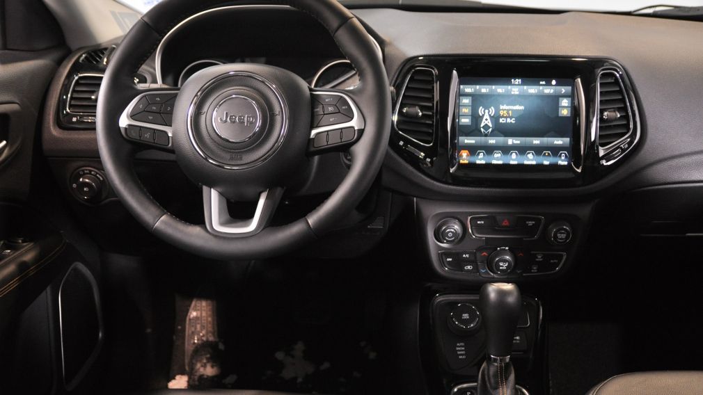 2017 Jeep Compass Limited 4X4 Apple-CarPlay Démarreur Cuir-Chauffant #2