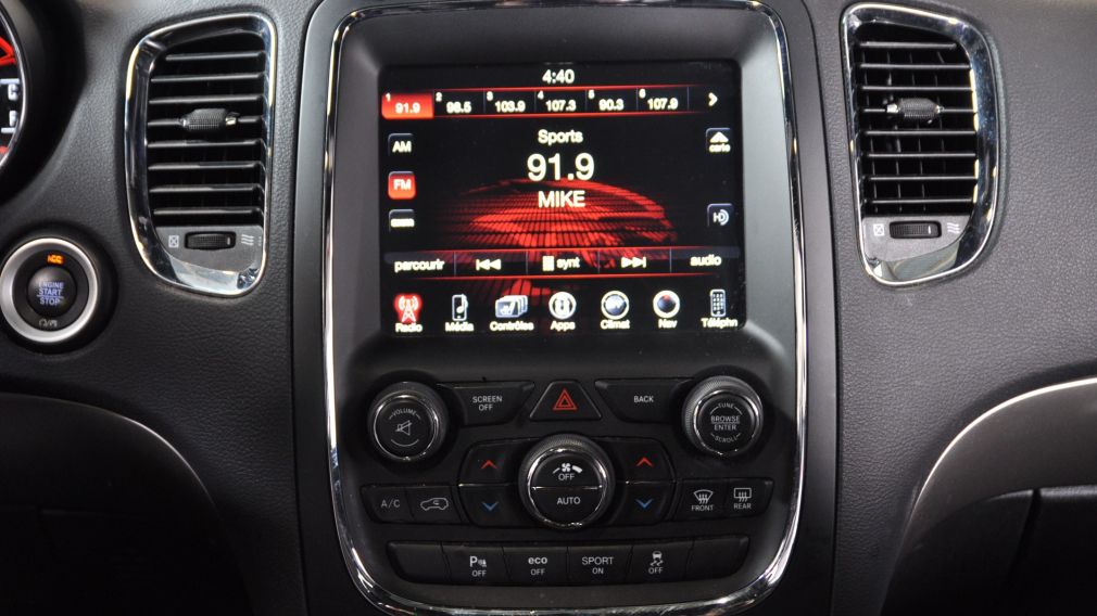 2016 Dodge Durango R/T GPS CAM RECUL SIEGE CHAUFF &A/C MP3 BLUETOOTH #5