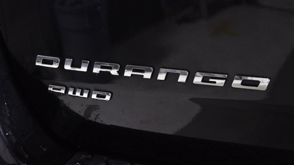 2016 Dodge Durango R/T GPS CAM RECUL SIEGE CHAUFF &A/C MP3 BLUETOOTH #39