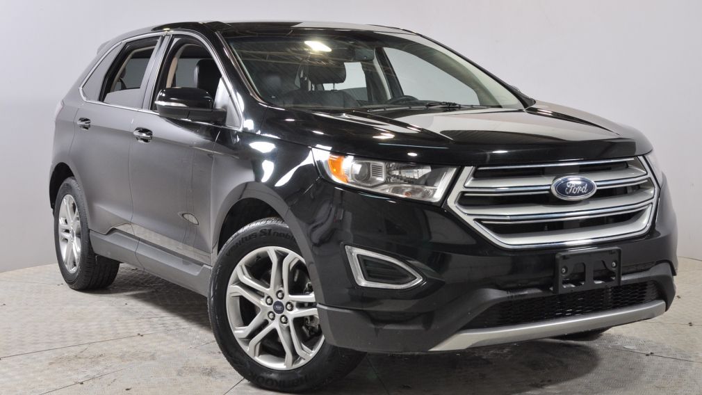 2017 Ford EDGE Titanium AWD Premium-Audio Cuir Bluetooth USB/MP3 #0