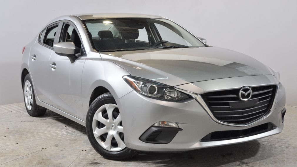 2015 Mazda 3 GX Auto A/C MP3/USB Gr.Elec BAS*KM #0