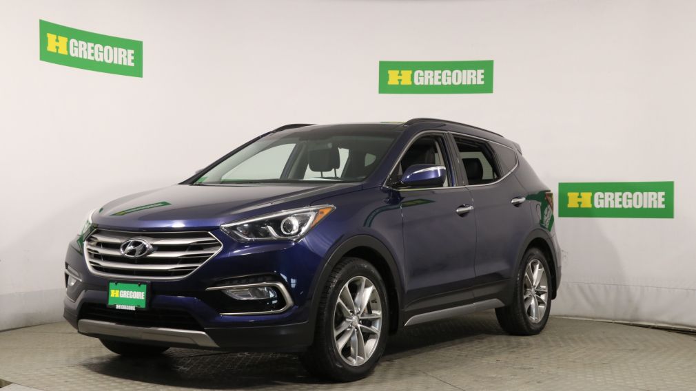 2017 Hyundai Santa Fe SE AWD AUTO A/C CUIR TOIT MAGS CAM RECUL BLUETOOTH #2