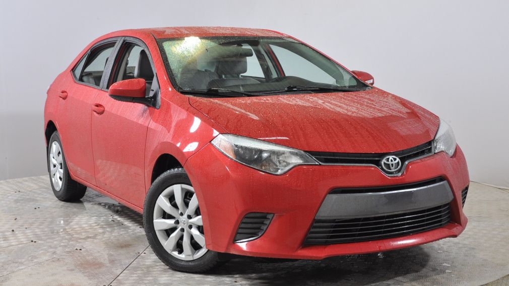 2015 Toyota Corolla LE CVT Bluetooth Sieges-Chauf  Cam/USB/MP3 #0