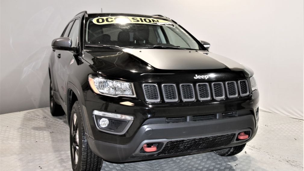 2017 Jeep Compass Trailhawk 4x4 NAV MAGS GR-ELEC TOIT CUIR #2