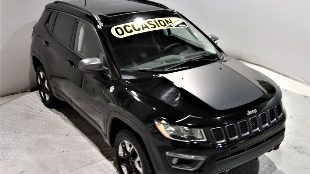 2017 Jeep Compass Trailhawk 4x4 NAV MAGS GR-ELEC TOIT CUIR #0