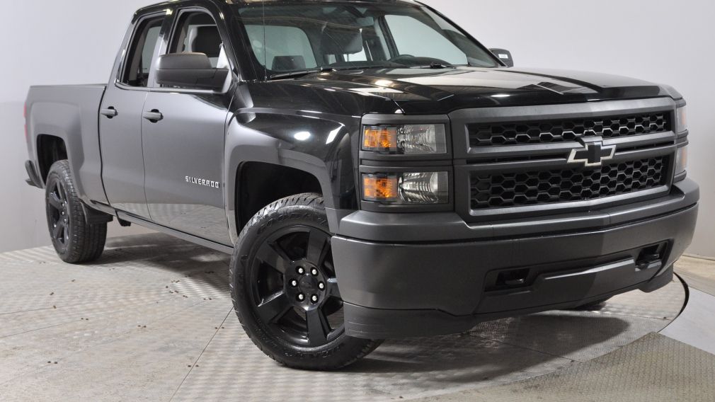 2015 Chevrolet Silverado 1500 LS QUAD CAB 4WD MAGS 20" NOIR #0