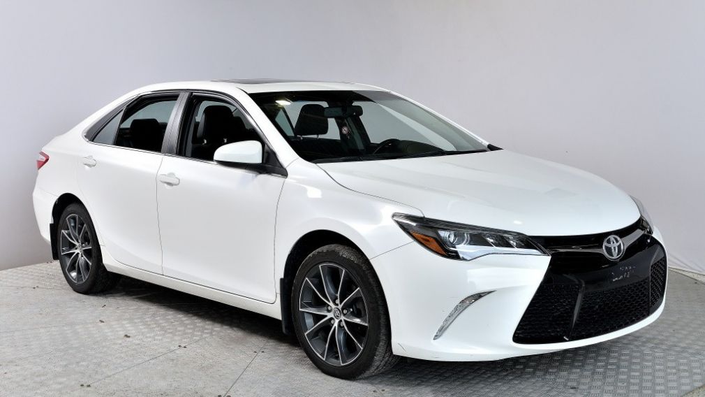 2015 Toyota Camry XSE V6 Sunroof GPS Cuir Bluetooth Camera #0