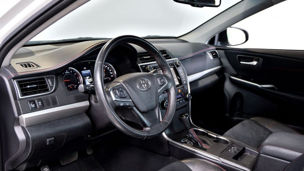 2015 Toyota Camry XSE V6 Sunroof GPS Cuir Bluetooth Camera #17