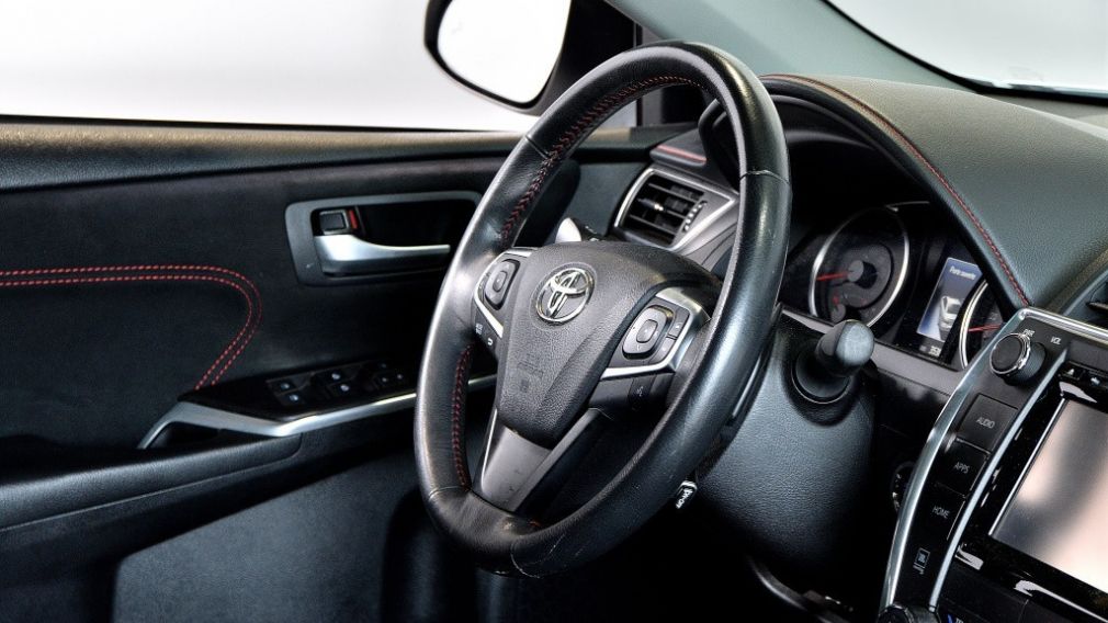 2015 Toyota Camry XSE V6 Sunroof GPS Cuir Bluetooth Camera #30