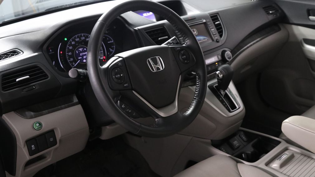2014 Honda CRV TOURING AWD AUTO A/C GR ÉLECT CUIR TOIT NAV MAGS #9