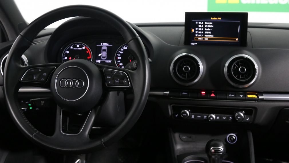 2017 Audi A3 2.0T AWD A/C CUIR TOIT MAGS CAM RECUL BLUETOOTH #18