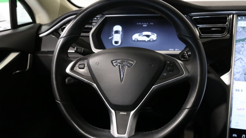 2013 Tesla Model S A/C NAVIGATION CUIR MAGS #15