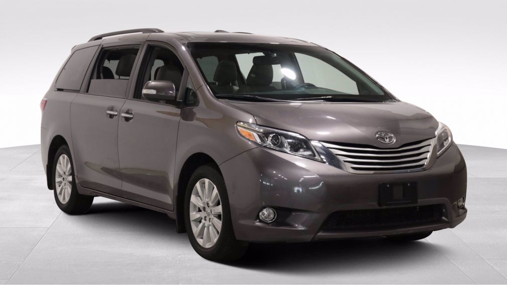 2015 Toyota Sienna XLE A/C GR ELECT MAGS DVD CUIR TOIT CAMERA #0