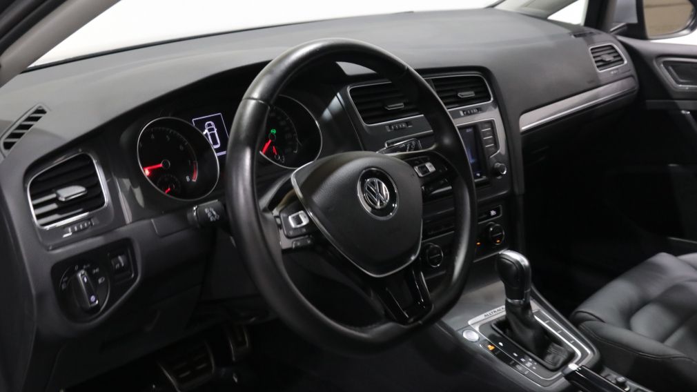 2017 Volkswagen Golf AWD AUTO A/C GR ÉLECT CUIR TOIT PANO MAGS CAM RECU #9