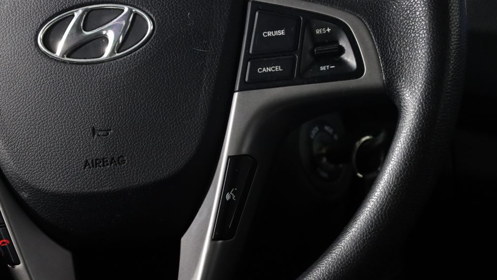2016 Hyundai Accent GL A/C GR ELECT CONTROL AU VOLANT #15
