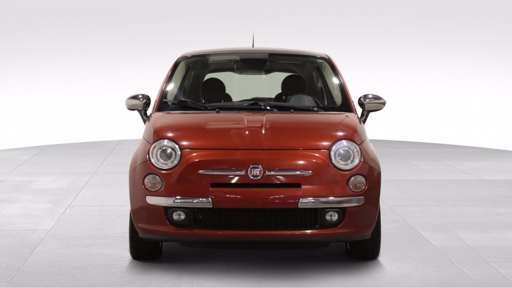 2014 Fiat 500 Lounge AUTO A/C GR ELECT MAGS CUIR TOIT BLUETOOTH #2