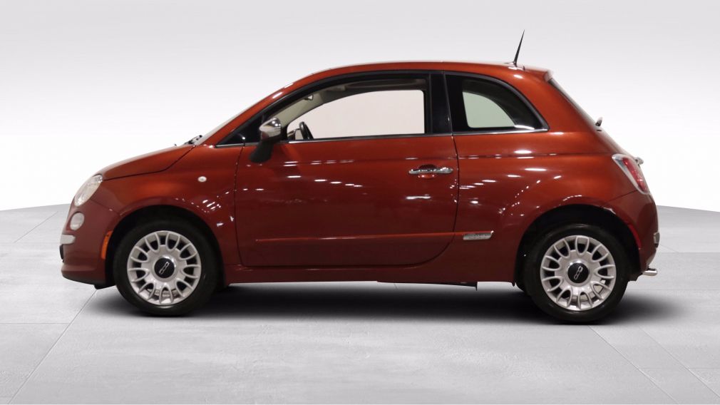 2014 Fiat 500 Lounge AUTO A/C GR ELECT MAGS CUIR TOIT BLUETOOTH #4